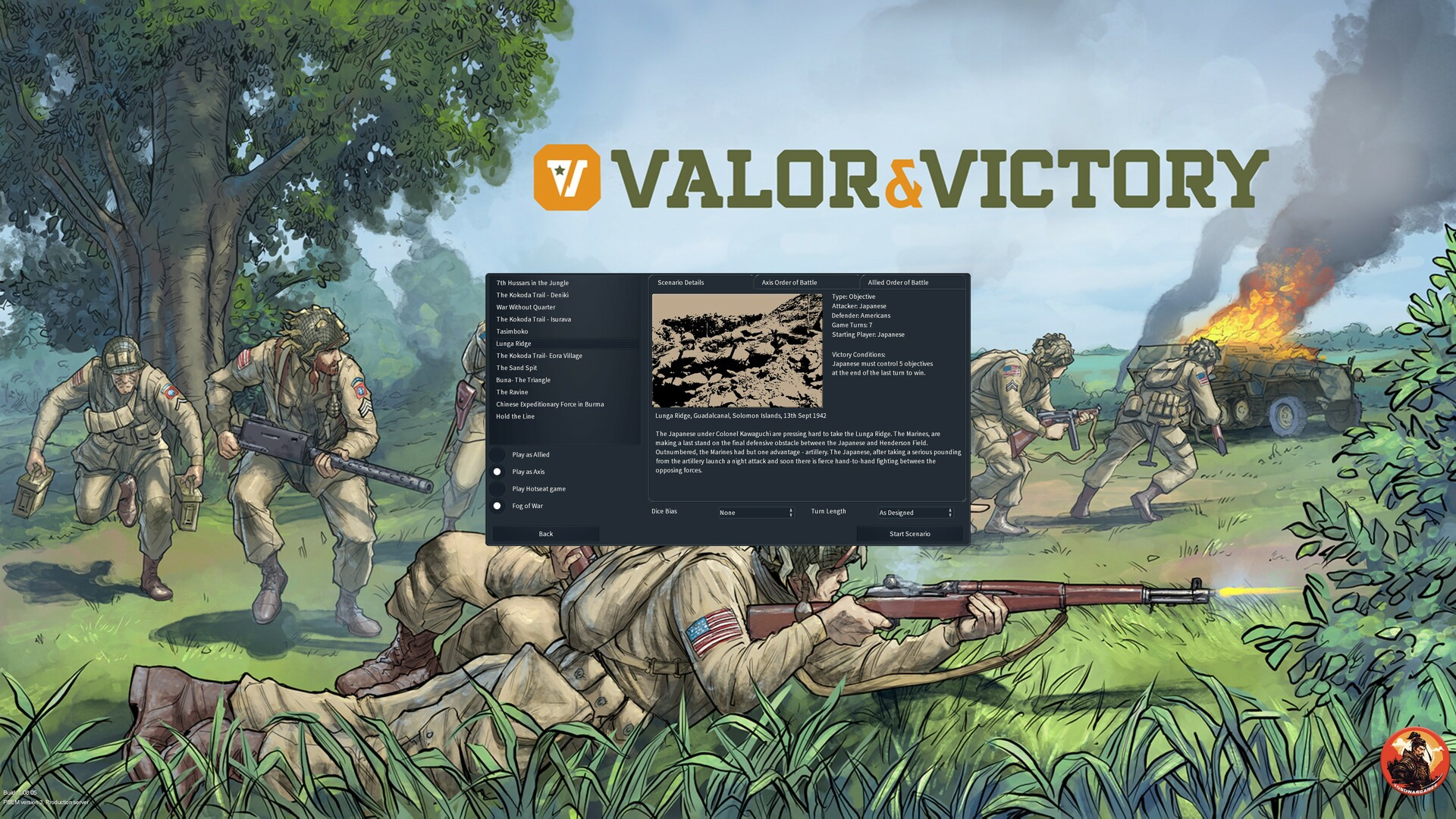 (10.14$) Valor & Victory - Pacific DLC Steam CD Key