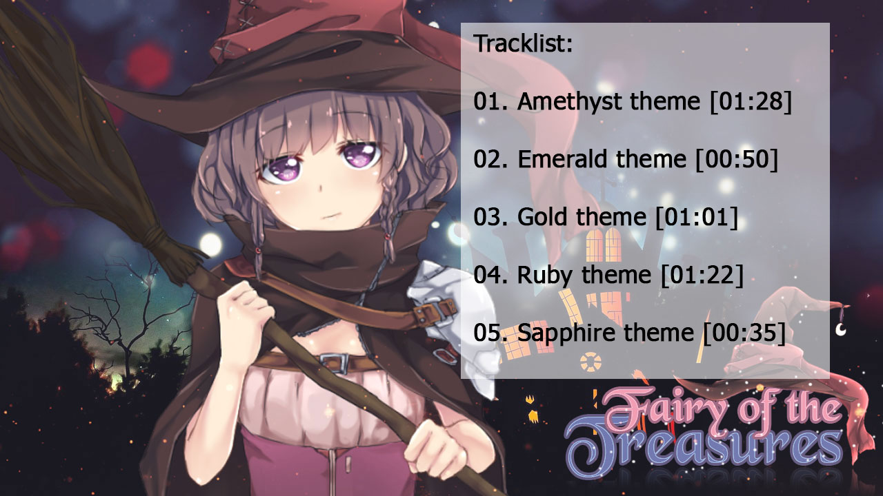(0.55$) Fairy of the treasures - Soundtrack DLC Steam CD Key
