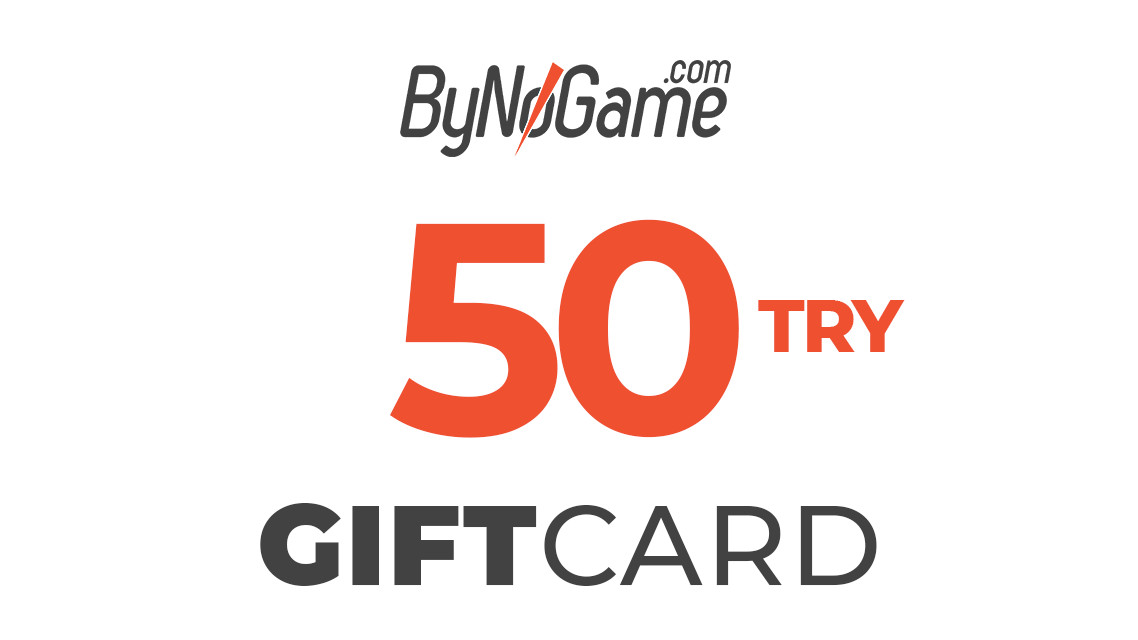 (2.31$) ByNoGame 50 TRY Gift Card