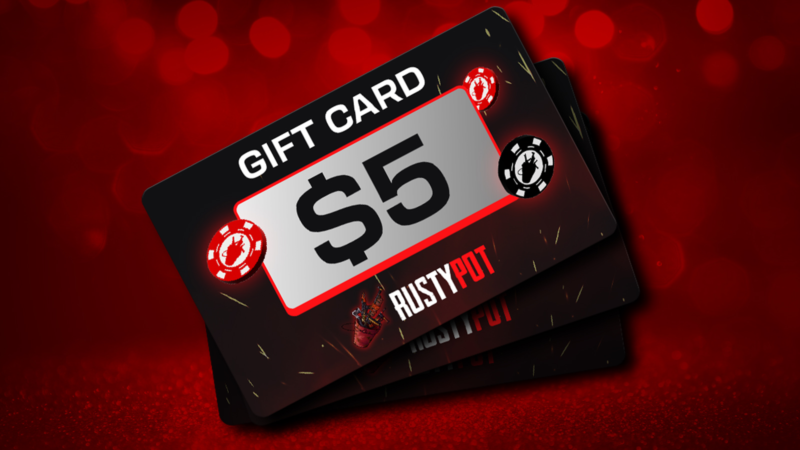 (5.25$) RustyPot $5 Grub Bucks Giftcard