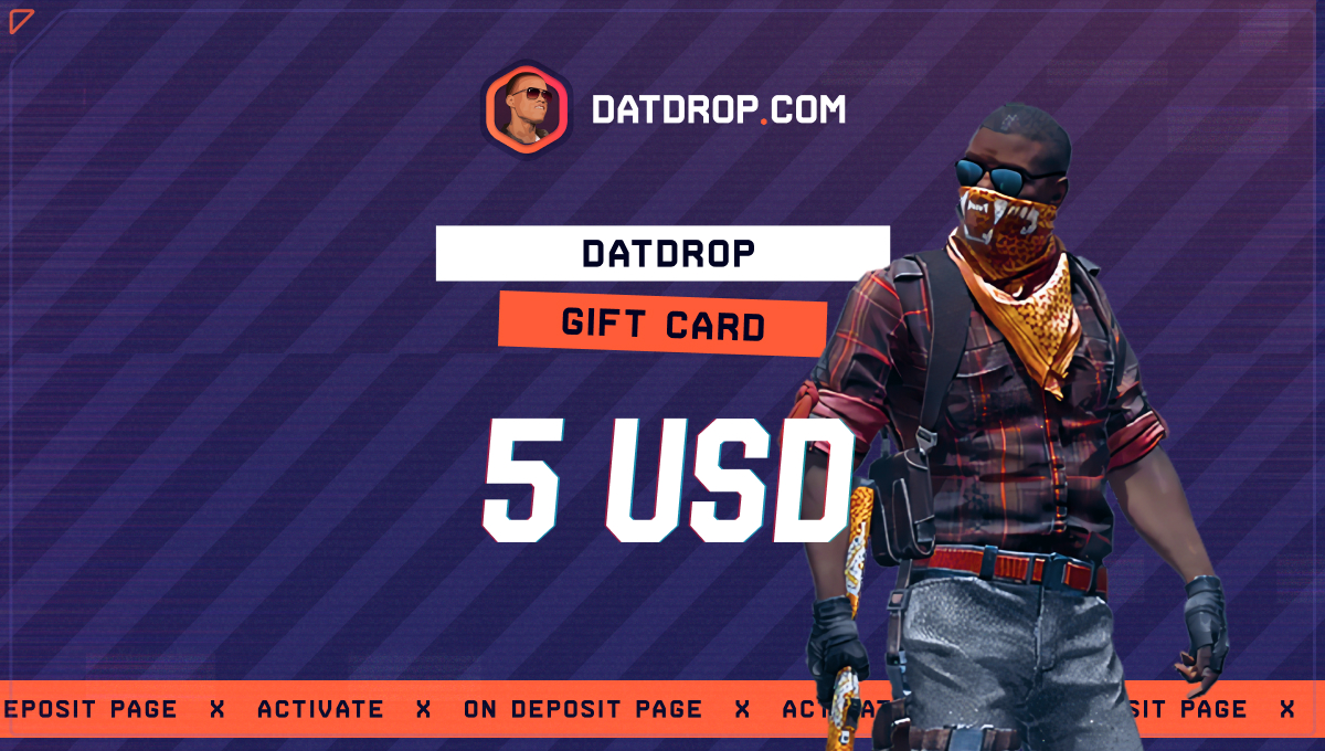 (5.45$) DatDrop 5 USD Gift Card