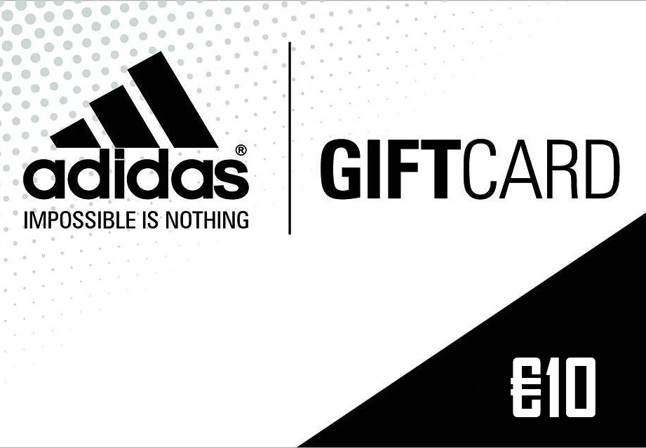 (13.49$) Adidas Store €10 Gift Card BE