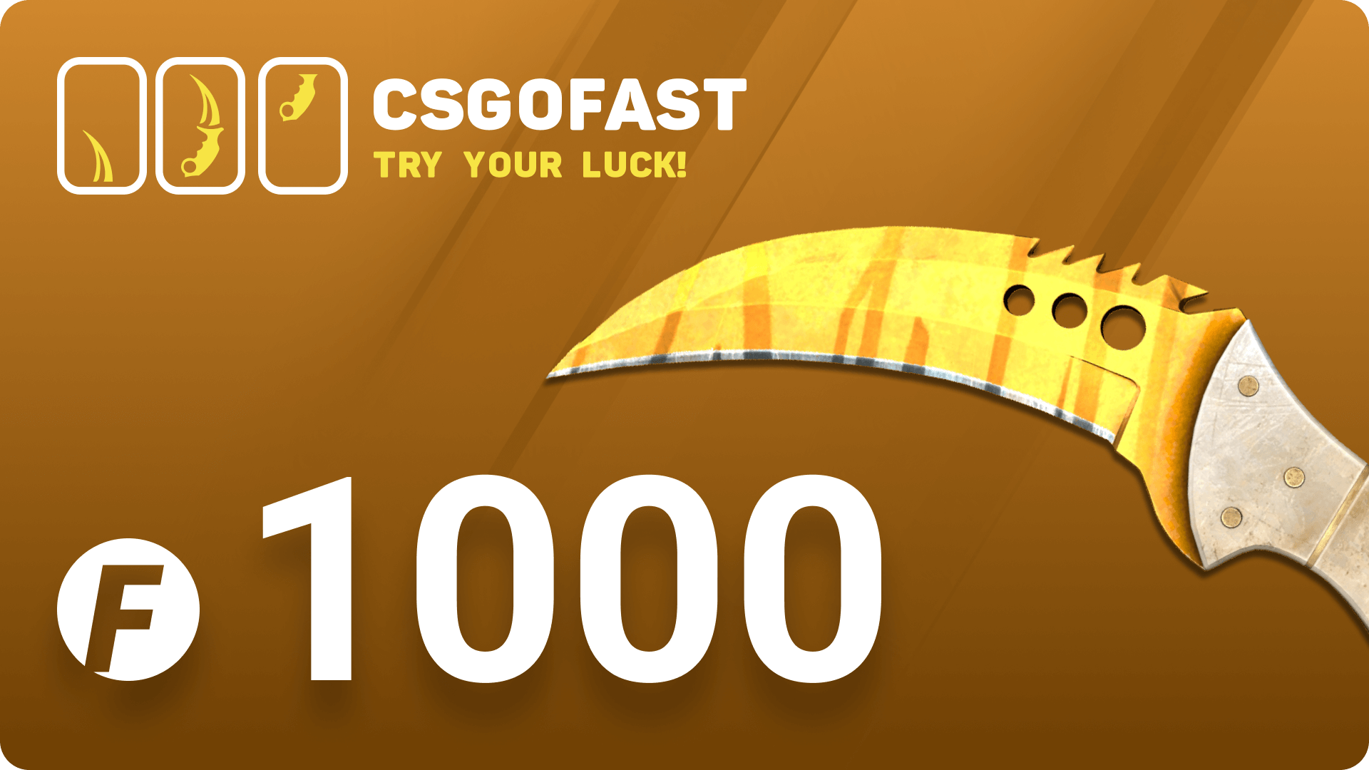(695.26$) CSGOFAST 1000 Fast Coins Gift Card