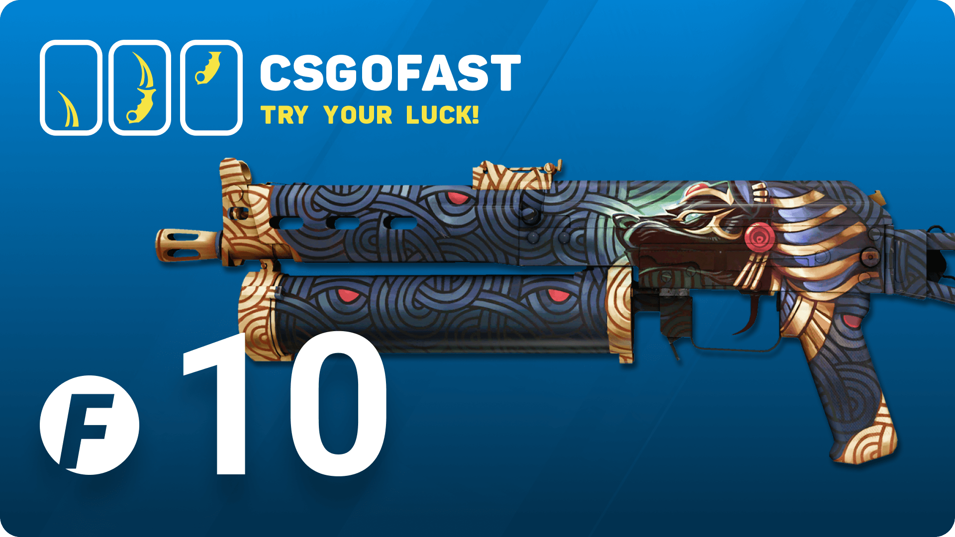 (7.19$) CSGOFAST 10 Fast Coins Gift Card