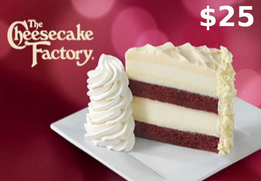 (29.28$) Cheesecake Factory $25 Gift Card US