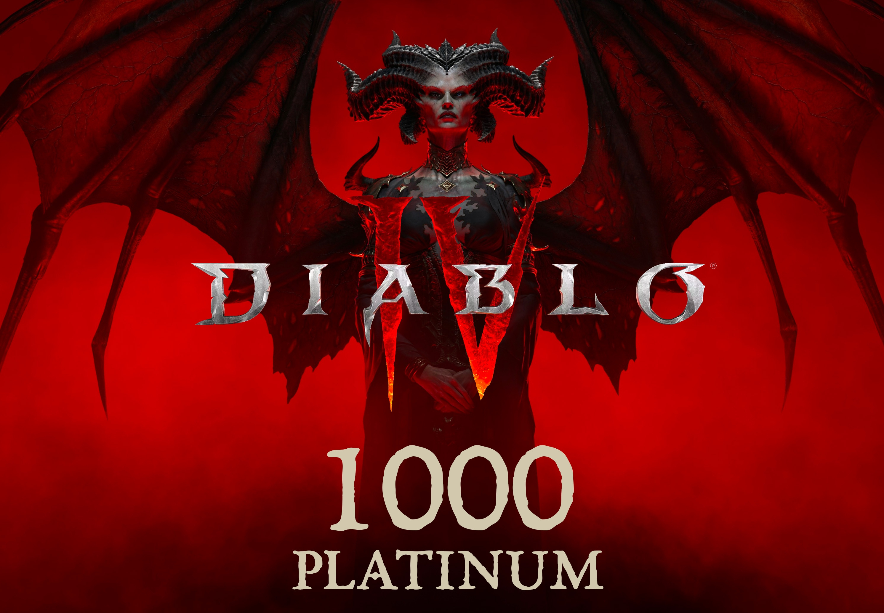 (9.8$) Diablo IV - 1000 Platinum Voucher XBOX One / Xbox Series X|S CD Key