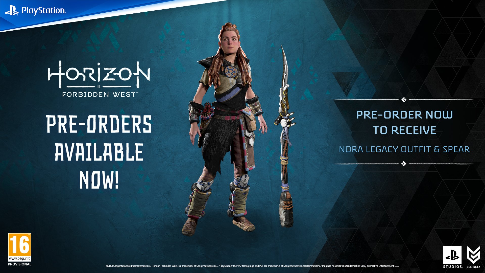 (0.54$) Horizon Forbidden West - Pre-Order Bonus DLC EU PS4 CD Key