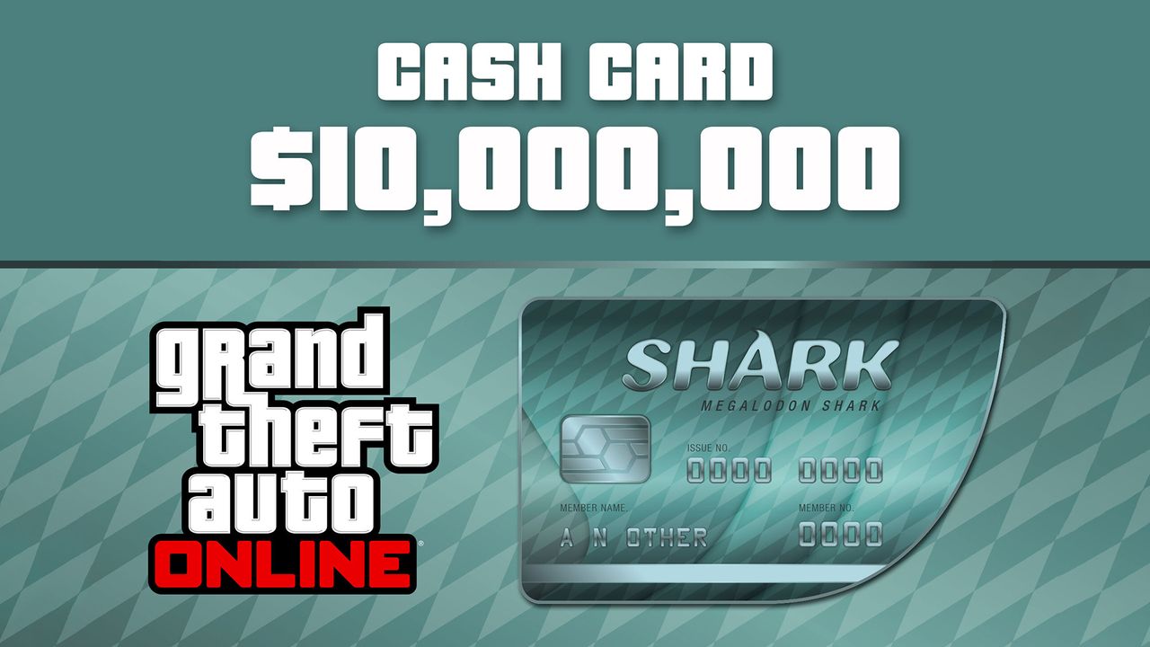 (25.07$) Grand Theft Auto Online - $10,000,000 Megalodon Shark Cash Card PC Activation Code EU