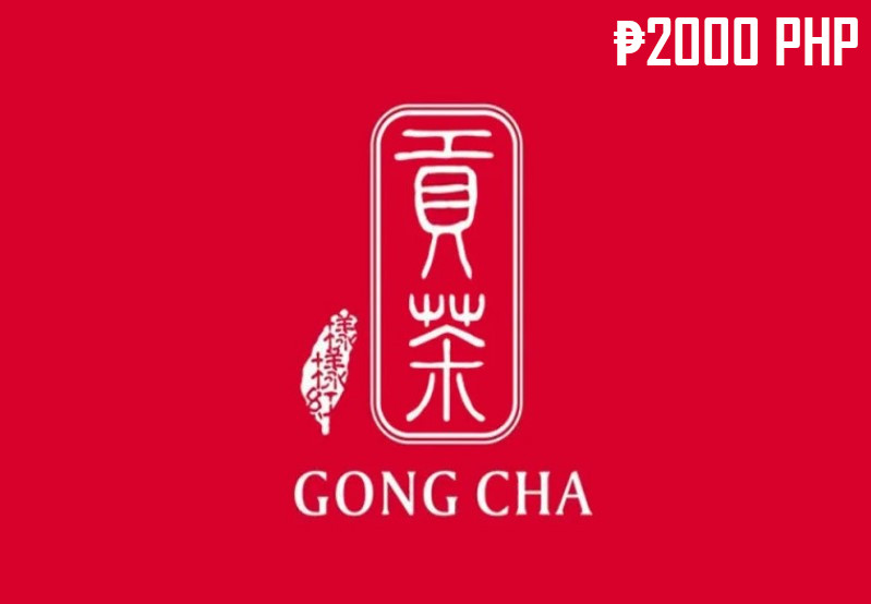 (41.73$) Gong Cha ₱2000 PH Gift Card