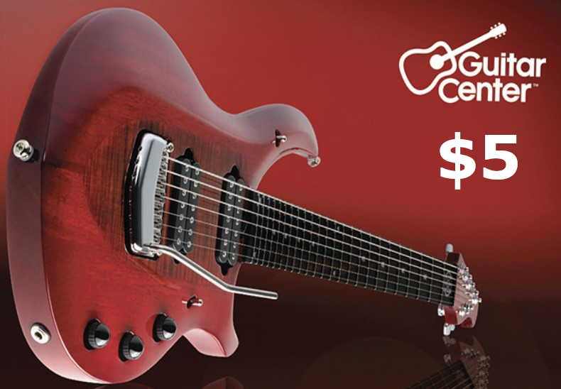 (3.67$) Guitar Center $5 Gift Card US