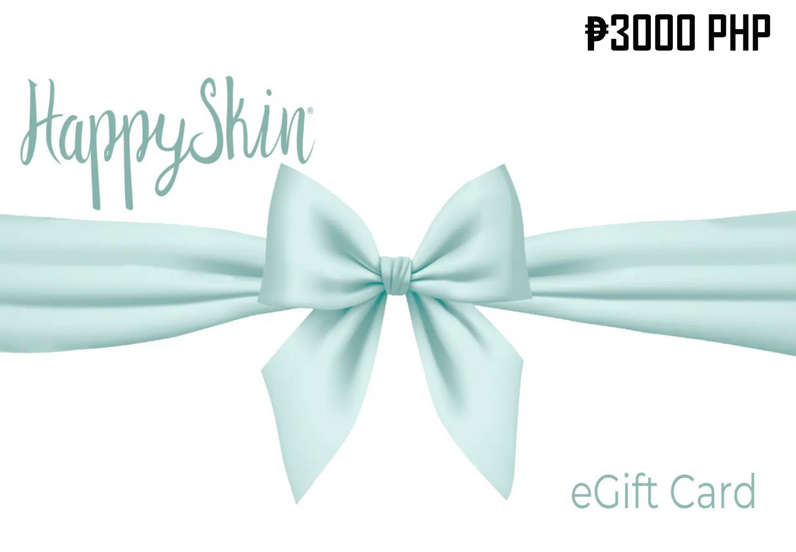 (62.52$) Happy Skin ₱3000 PH Gift Card