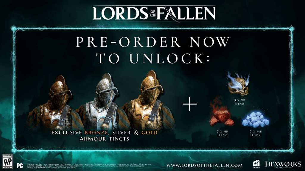 (1.68$) Lords of the Fallen (2023) - Pre-Order Bonus DLC Steam CD Key
