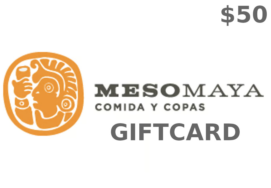 (33.9$) Meso Maya Restaurant $50 Gift Card US