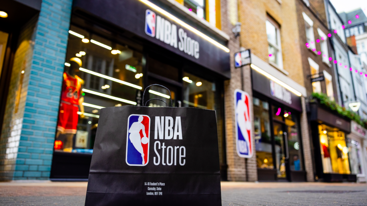 (53.8$) NBA Stores $50 Gift Card US