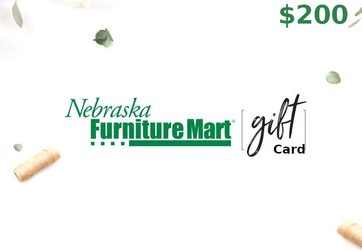 (111.87$) Nebraska Furniture Mart $200 Gift Card US
