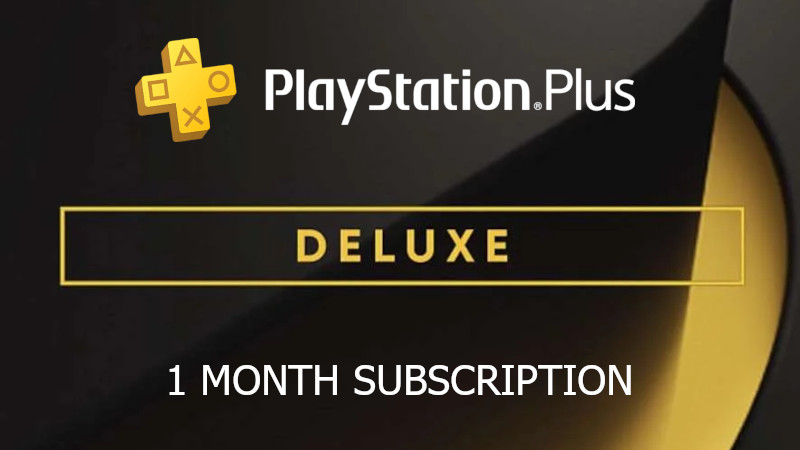 (16.94$) PlayStation Plus Deluxe 1 Month Subscription ACCOUNT