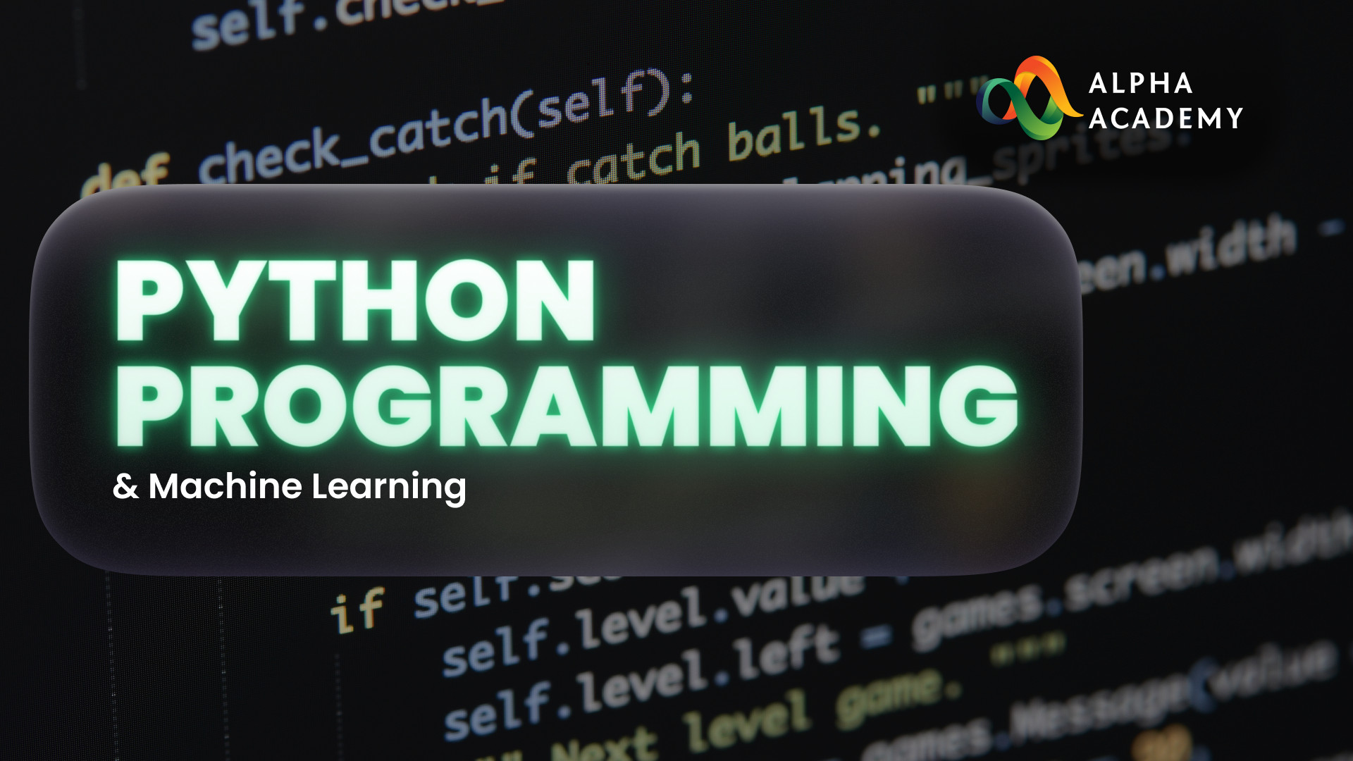 (18.07$) Python Programming & Machine Learning Alpha Academy Code