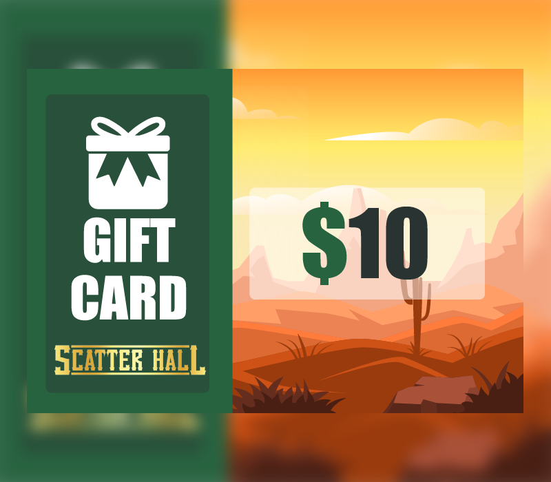 (12.37$) Scatterhall - $10 Gift Card