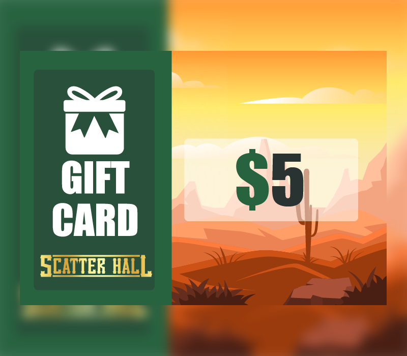 (6.27$) Scatterhall - $5 Gift Card