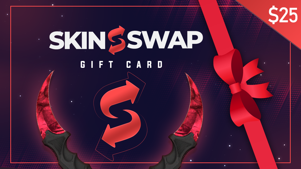 (21.54$) SkinSwap $25 Balance Gift Card