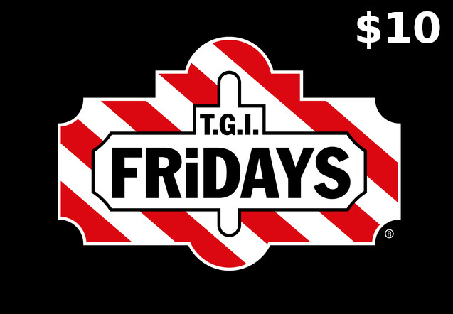 (7.91$) T.G.I. Fridays $10 Gift Card US