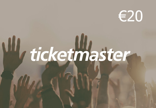 (26.79$) Ticketmaster €20 Gift Card FR