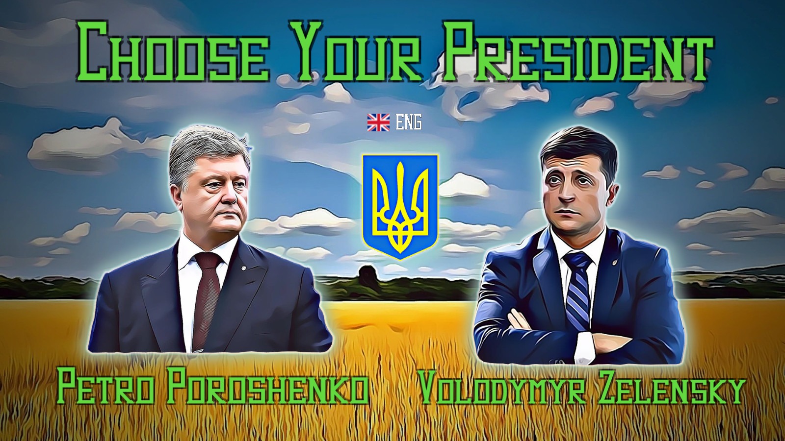 (2.25$) ZELENSKY vs POROSHENKO The Destiny of Ukraine Steam CD Key