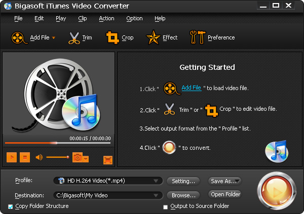 (5.03$) Bigasoft iTunes Video Converter PC CD Key