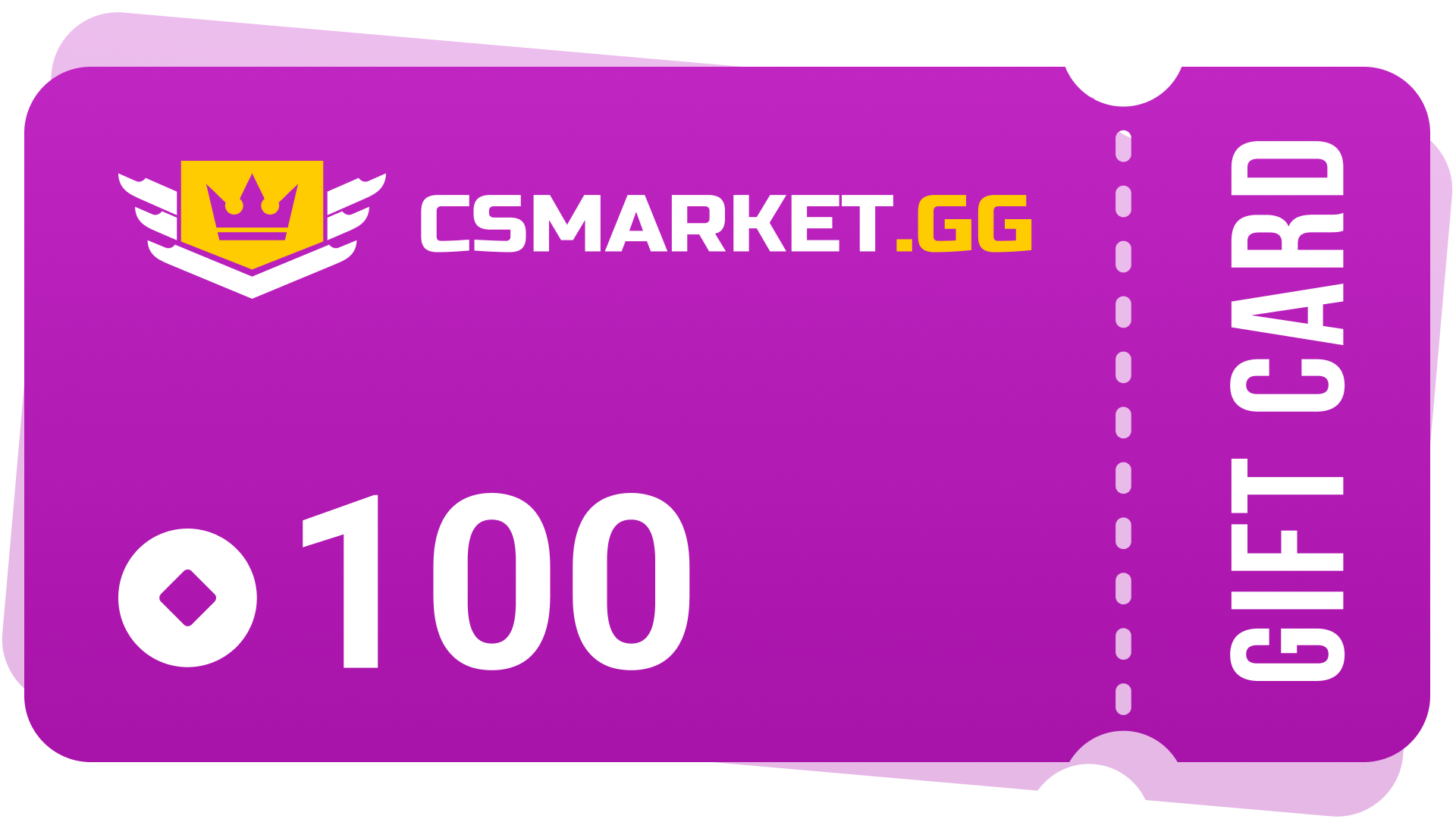 (68.32$) CSMARKET.GG 100 Gems Gift Card