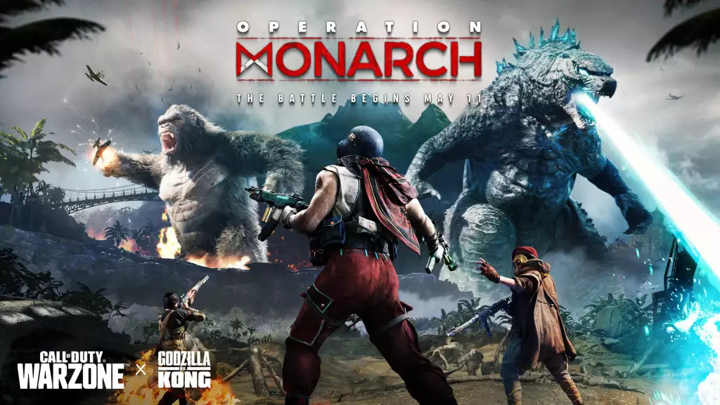 (0.42$) Call of Duty: Warzone - 3 Calling Cards Godzilla vs Kong Operation Monarch Bundle DLC PC/PS4/PS5/XBOX One/ Xbox Series X|S CD Key