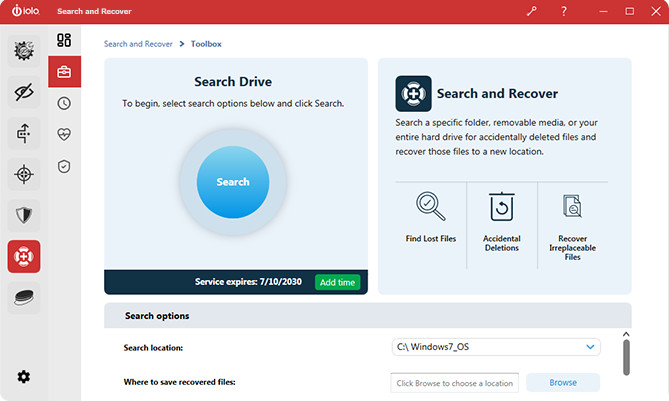(18.97$) iolo Search and Recover Key (1 Year / 1 PC)