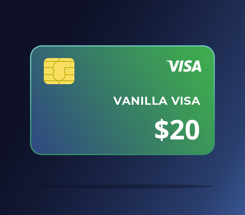 (23.59$) Vanilla VISA $20 US