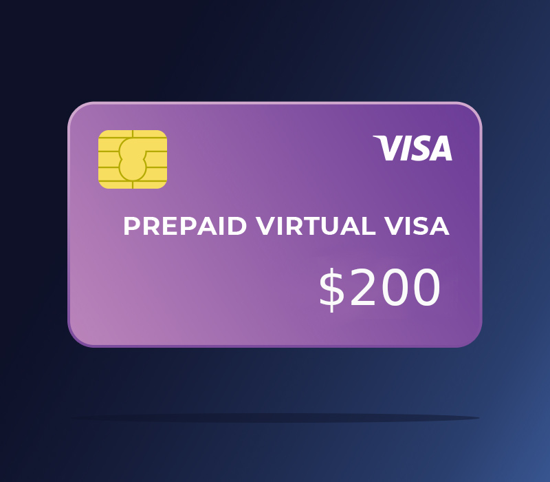 (236.55$) Prepaid Virtual VISA $200
