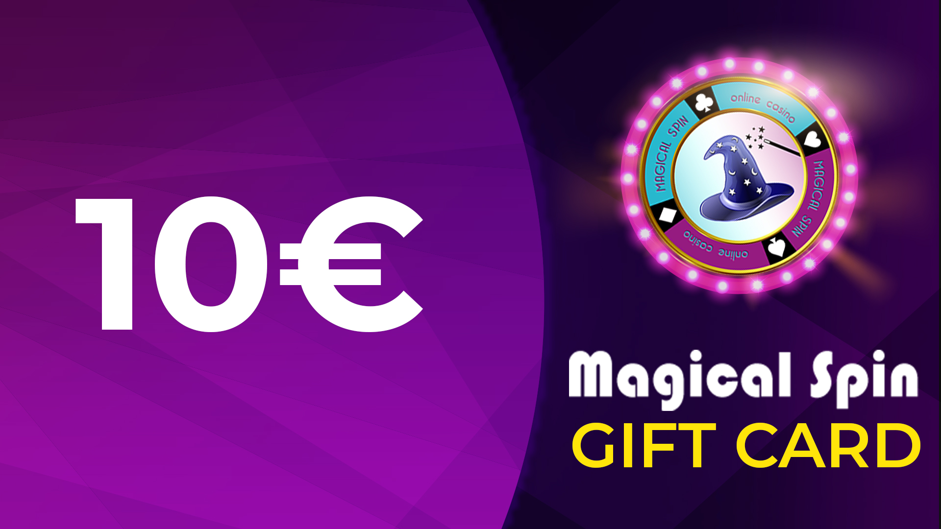 (10.99$) MagicalSpin - €10 Giftcard