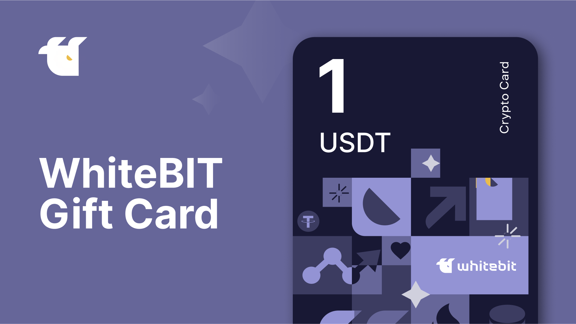 (1.33$) WhiteBIT 1 USDT Gift Card