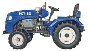 mini traktor Garden Scout GS-T24 jellemzői, fénykép