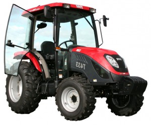 mini traktor TYM Тractors T433 kjennetegn, Bilde