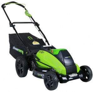 lomaire faiche Greenworks 2500502 G-MAX 40V 19-Inch DigiPro tréithe, Photo