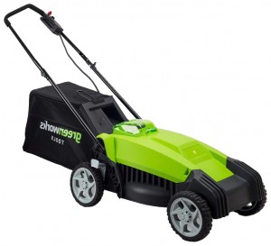 lawn mower Greenworks 2500067a G-MAX 40V 35 cm Characteristics, Photo